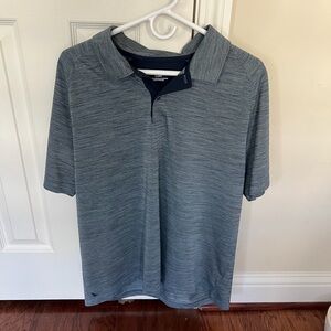 Men's Heathered Slate Short-Sleeve Polo